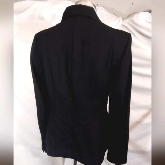 The Limited Blazer buttonUp Jacket, Women, Black, Spread Collar, Long Sleeve, 8 - Picture 2 of 11